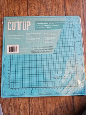 American Crafts CUT UP Self-Healing Cutting Mat - Teal